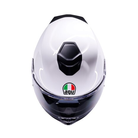 AGV K5 helmet Mono solid gloss white