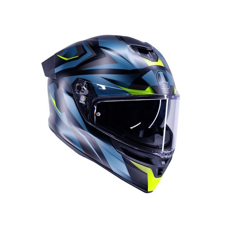 AGV K5 helmet Munor matt black fluo yellow
