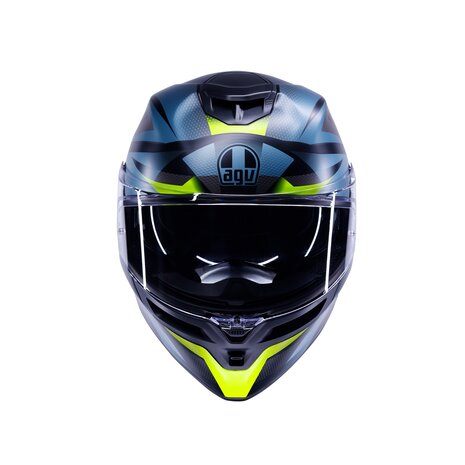 AGV K5 helmet Munor matt black fluo yellow