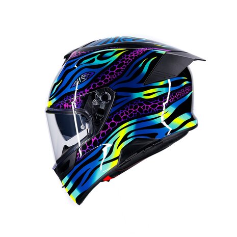 AGV K5 helmet Viverna blue purple yellow
