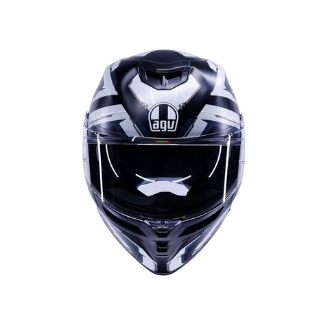 AGV K5 helmet Astralix matt black white