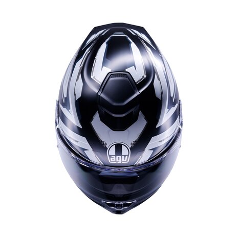 AGV K5 helmet Astralix matt black white