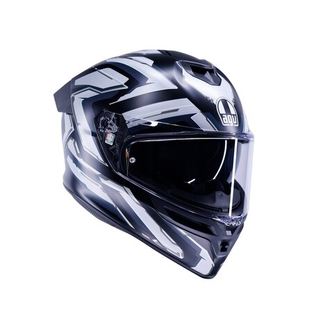 AGV K5 helmet Astralix matt black white