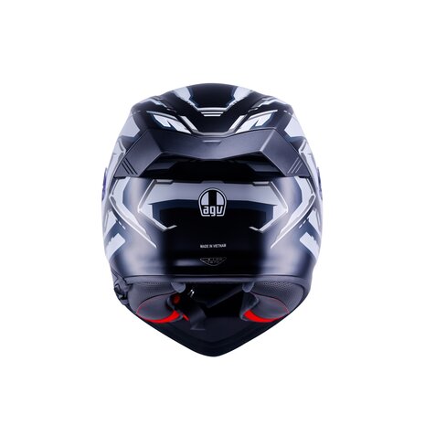 AGV K5 helmet Astralix matt black white