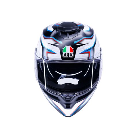 AGV K5 helmet Zenithar matt black white blue