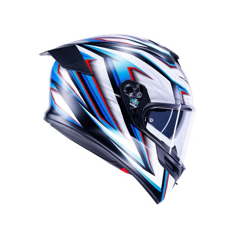 AGV K5 helmet Zenithar matt black white blue