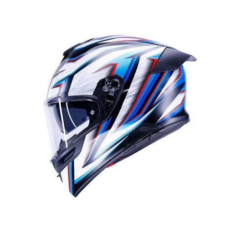 AGV K5 helmet Zenithar matt black white blue