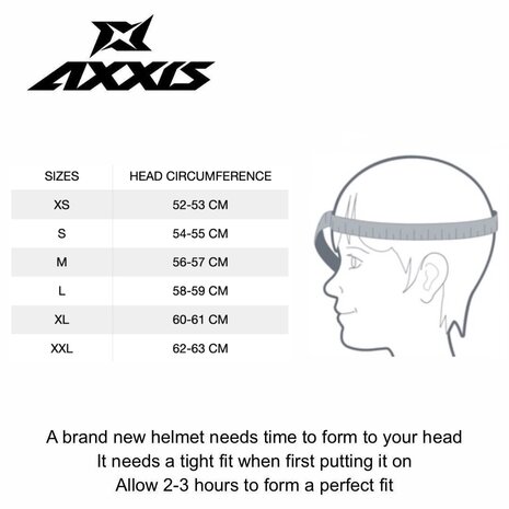 Axxis Hawk SV full face helmet solid matt titanium