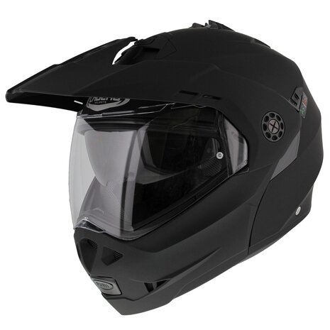 Caberg Tourmax Flip Up Adventure Motorcycle helmet Matt Black - Size XS