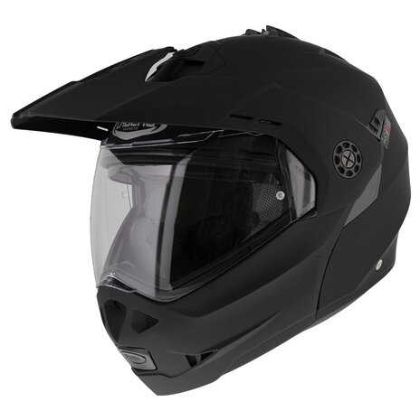 Caberg Tourmax Flip Up Adventure Motorcycle helmet Matt Black - Size XS