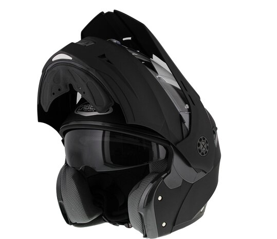 Caberg Tourmax Flip Up Adventure Motorcycle helmet Matt Black - Size XS