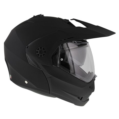 Caberg Tourmax Flip Up Adventure Motorcycle helmet Matt Black - Size XS