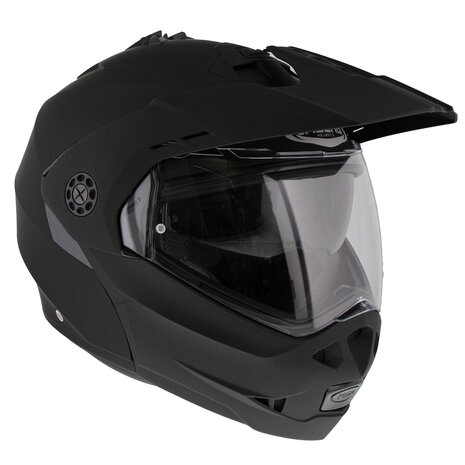 Caberg Tourmax Flip Up Adventure Motorcycle helmet Matt Black - Size XS