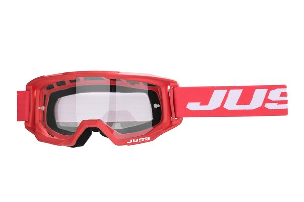 Just1 Goggle Vitro red white