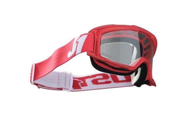 Just1 Goggle Vitro red white