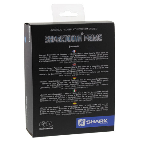 Shark Sharktooth Prime Black