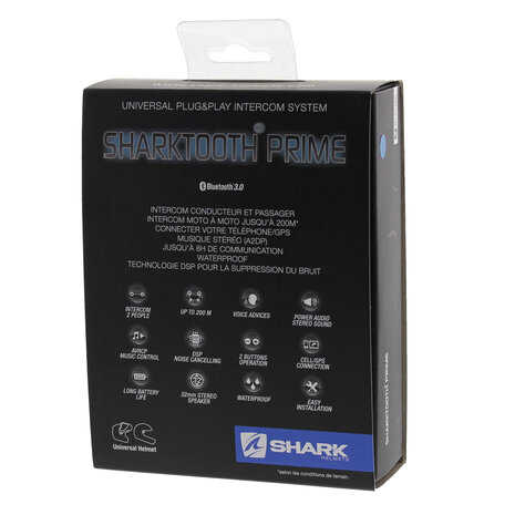 Shark Sharktooth Prime Black