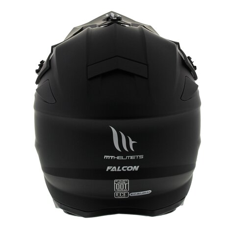 MT Falcon solid matt black - Size L