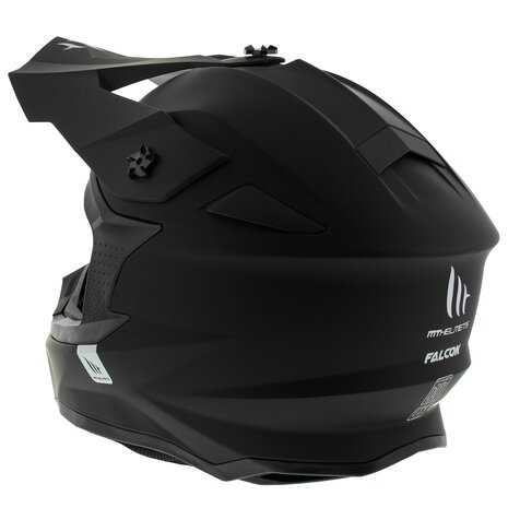 MT Falcon solid matt black - Size L