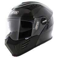 Simpson Darksome Modular Motorcycle Helmet Gloss Carbon Black (22.06)