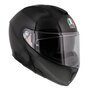 AGV Sportmodular Modular flip up motorcycle helmet gloss black carbon - Size 3XL XXXL 65-66 CM