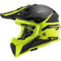 LS2 MX437 Fast EVO Roar matt black gloss h-v yellow