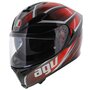 AGV K5-S Tempest Black White Red 