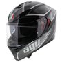 AGV K5-S Tempest Black White Silver 