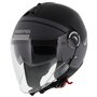Caberg Jet Riviera V4 Elite Helmet matt black anthracite grey - Size S