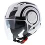 Vito Isola helmet gloss white black