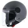 LS2 OF558 Sphere Lux Single Mono matt titanium - Size XS