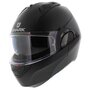 Shark EVO-GT Modular Helmet Blank Matt Black - Motorcycle flip back helmet