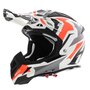 Airoh Aviator Ace Helmet Swoop gloss black orange white