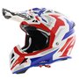 Airoh Aviator Ace Helmet Swoop gloss white blue red