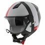 Vito Moda helmet white black matt