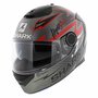 Shark Spartan 1.2 Adrian Parassol matt anthracite grey red