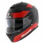Shark Helmet Spartan 1.2 Strad matt black red anthracite grey