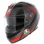 AGV K3 helmet Striga black red