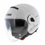 Axxis Raven SV open face helmet Solid A0 - Gloss pearl white