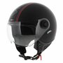 Vito Jet Loreto helmet Fashion matt black