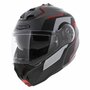 Caberg Duke Evo Move matt black grey red Modular Motorcycle Helmet - Size M