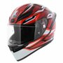 AGV K1 S helmet Lion gloss black red