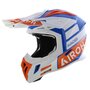 Airoh Aviator Ace 2 MX Helmet Sake - Size XL - gloss white blue orange