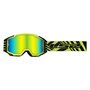 LS2 Charger PRO goggle yellow with iridium visor + clear visor + Tear off kit