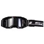 LS2 Aura PRO goggle black with clear visor &amp; Pinlock 70 MaxVision + iridium visor + Laminated Tear off kit