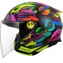 LS2 OF622 Funny II Joy black children openface helmet