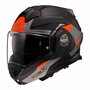 LS2 FF901 Advant X helmet Oblivion matt black titanium - Size XS