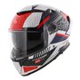MT Thunder 4 SV full face helmet Luminence gloss white