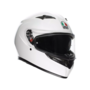 AGV K3 helmet mono solid gloss white
