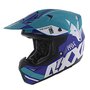 Axxis Wolf Jackal C7 matt blue offroad mx motorcycle helmet